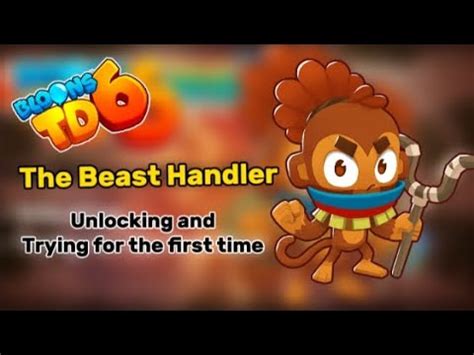 Playing The Epic Beast Quest To Unlock The Beast Handler In Bloons Td