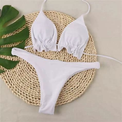 Sexy Summer Brazilian Bikini Set Erotic String Top Bikini Lingerie Sexy