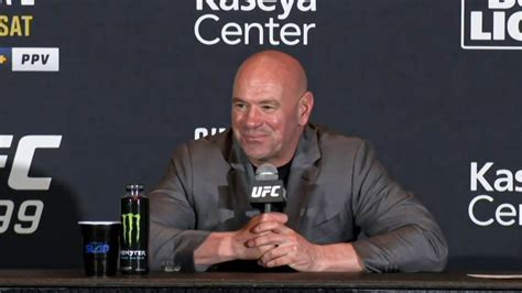 Dana White Post Fight Press Conference UFC 299 YouTube