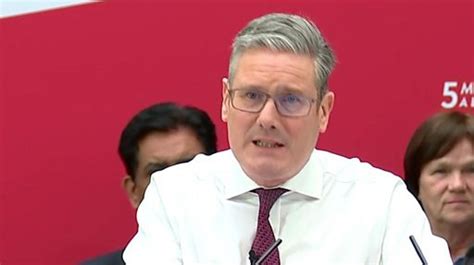 Keir Starmer Unveils Labours Five Missions For The Country Bbc News