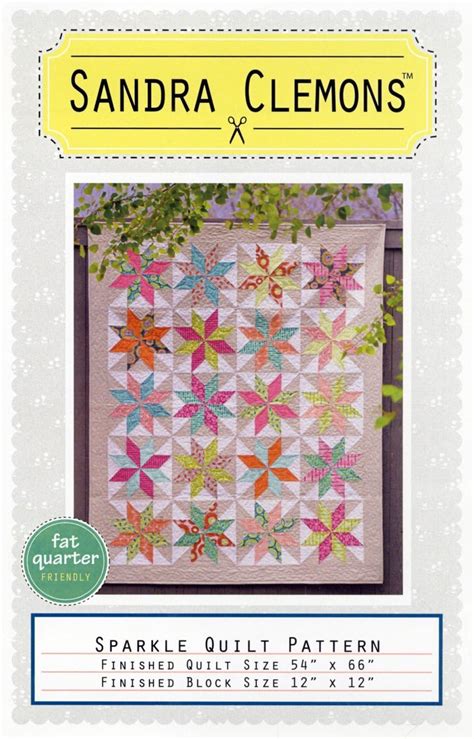 Amazon Sparkle Quilt Pattern By Sandra Clemons From Make It