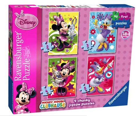 Minnie Mouse My First Puzzle - review - Here Come the Girls