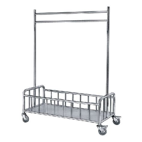 Stainless Steel Liner Hanging Trolley C W Bottom Basket Compartment