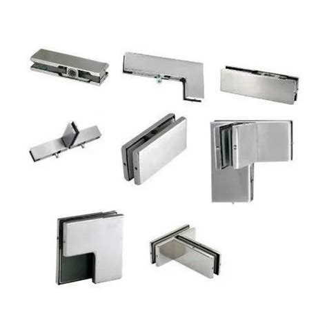 Stainless Steel Toughened Glass Hardware Accessories Size According To Instaltion At ₹ 1500