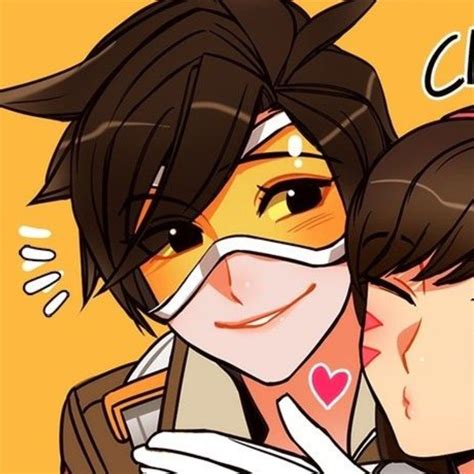 Stunning Overwatch D Va And Tracer Matching Icons