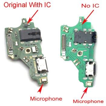 Nova Micro Dock Connector PCB Board Para Huawei P20 Lite Placa De