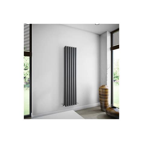 Brenton Oval Double Panel Vertical Radiator 1500mm X 350mm Only