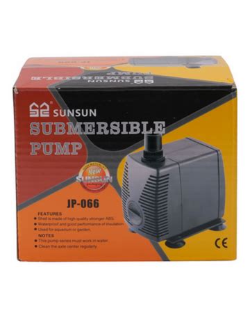 Sunsun Submersible Pump JP 066 Black