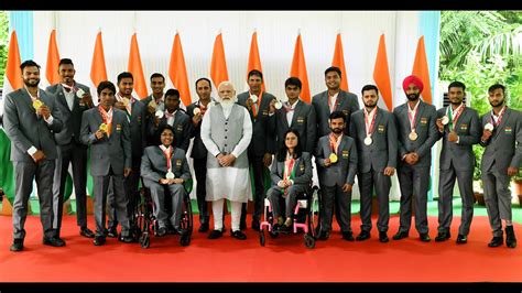 PM Shri Narendra Modi S Memorable Interaction With Paralympic Champions