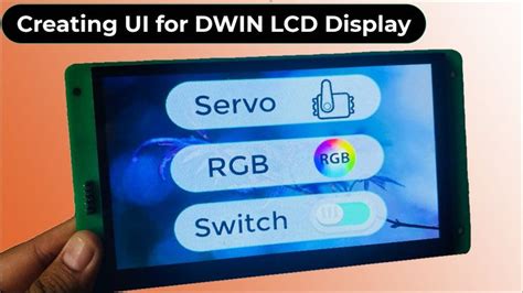 DWIN LCD Display Tutorial || Create beautiful GUI without programming ...