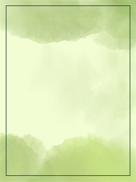 Hand Painted Watercolor Green Minimalist Material Background Fondos