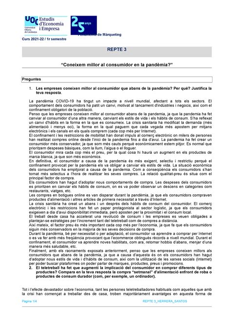 Repte 3 Coneixem millor al consumidor en la pandèmia Fonaments de