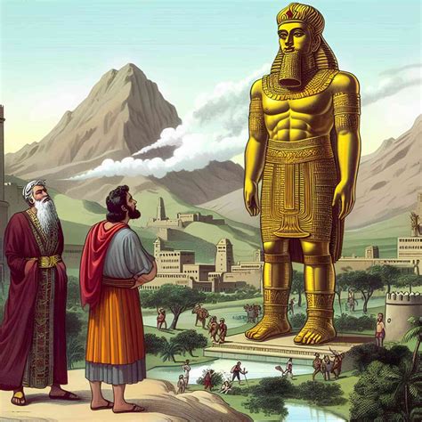 Nebuchadnezzar Statue: A Golden Image in King's Dream - Malevus