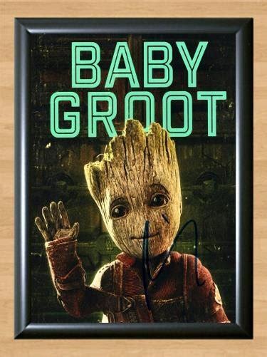 Vin Diesel Baby Groot Signed Autographed Photo Poster Print Memorabilia ...