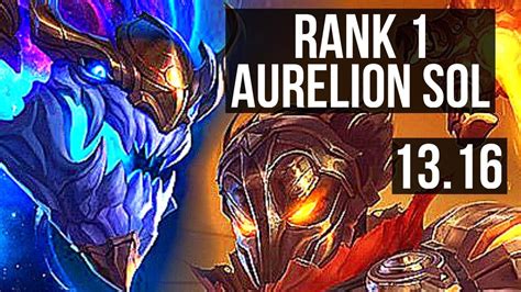 AURELION SOL Vs VIKTOR MID Rank 1 Aurelion Sol 6 1 11 Rank 17