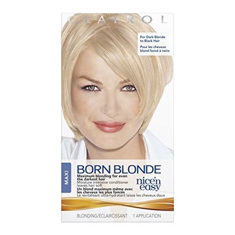 Clairol Nice N Easy Born Blonde Hair Color Maxi 1 Kit Essential Organic Great Organic
