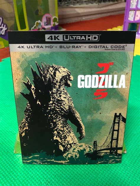 Godzilla 4k Blu Ray Hobbies And Toys Music And Media Cds And Dvds On Carousell