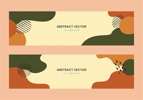 Premium Vector Boho Abstract Vector