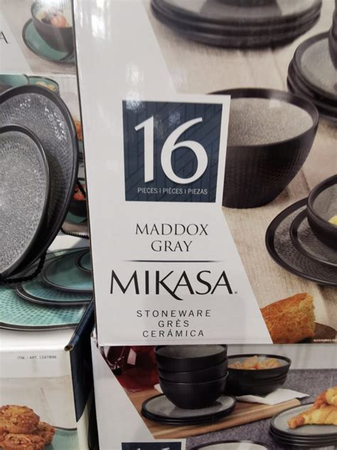 Costco Mikasa Maddox Dinnerware Set Costcochaser