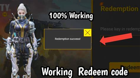 Working Redeem Code Codm 2023 Cod Mobile Redeem Code Garena Codm