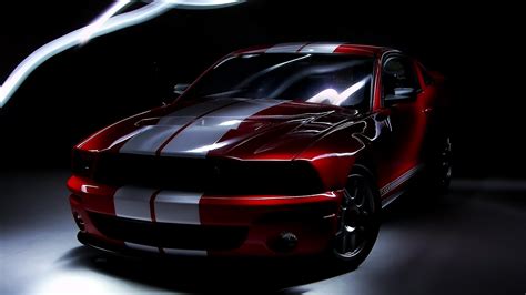 Fondos de pantalla vehículo Ford Mustang Coches rojos coche