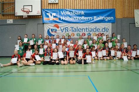 Spieltag Der Weiblichen E Jugend Mit Vr Talentiade In Hechingen Hvw