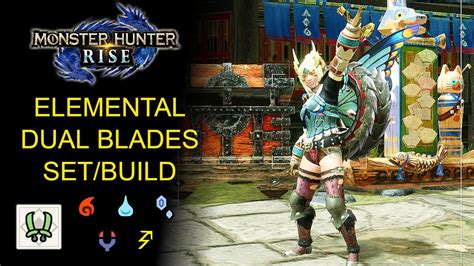 Monster Hunter Rise Elemental Dual Blades Set Build Critical