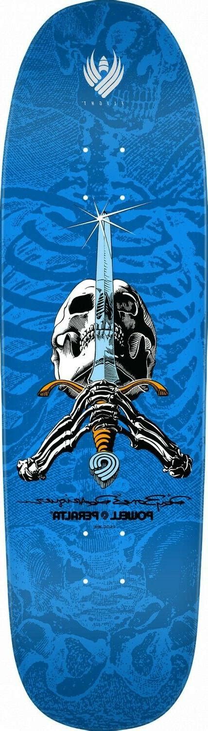 Powell Peralta Skull And Sword Flight Skateboard Deck