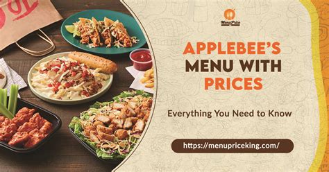 Applebee’s Menu With Prices July 2024