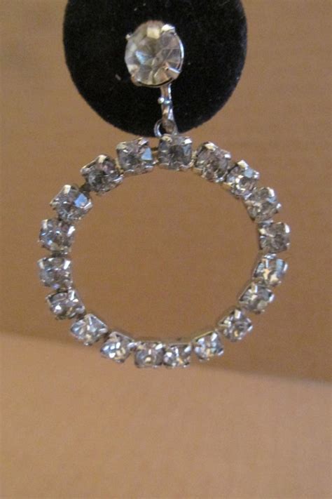 Vintage Coro Chunky Rhinestone Gem