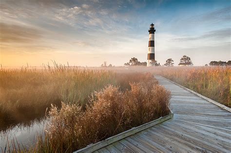 Outer Banks North Carolina Bodie Island Lighthouse Photograph By Mark