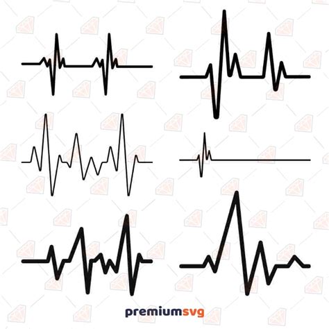 Heartbeat Svg Bundle Design Nurse Heartbeat Svg Premiumsvg