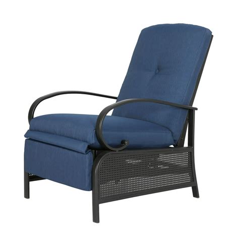 Ulax Furniture Patio Recliner Chair Automatic Adjustable Back Outdoor