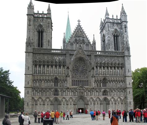 Nidaros Cathedral, Trondheim, Norway by coshipi on DeviantArt