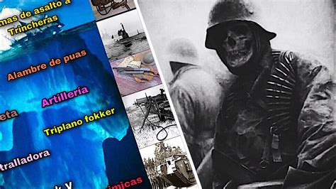 Iceberg de las armas más letales de la Primera Guerra Mundial YouTube