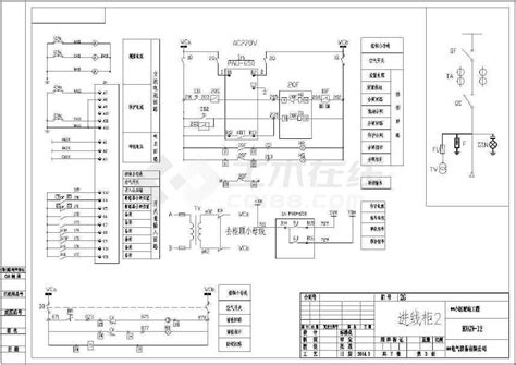 环网柜一次原理图 环网柜电路图 环网柜接线图 第9页 大山谷图库