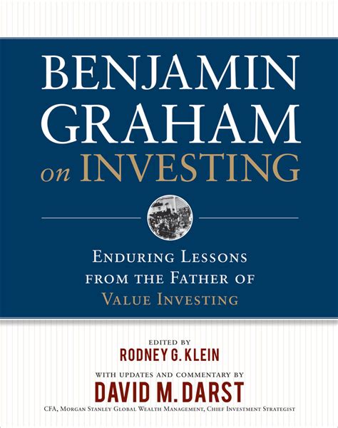 Read Benjamin Graham On Investing Enduring Lessons From The Father Of