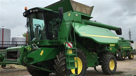 John Deere T560i Combine Harvester Detailed Specs YouTube