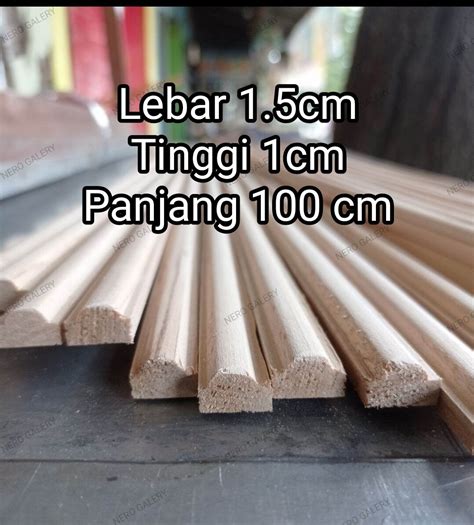 Wallmoulding Lis Gip Lebar 15cm Panjang 100cm Lazada Indonesia