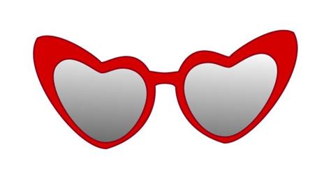 Heart Shaped Glasses PNG Transparent OnlyGFX