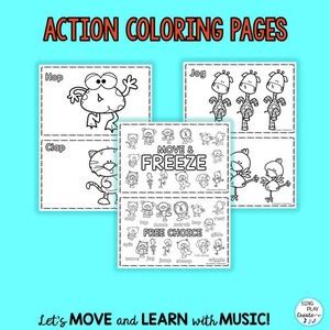 Animals Move and Freeze Dance, Brain Break, P.E. Exercise, Movement ...