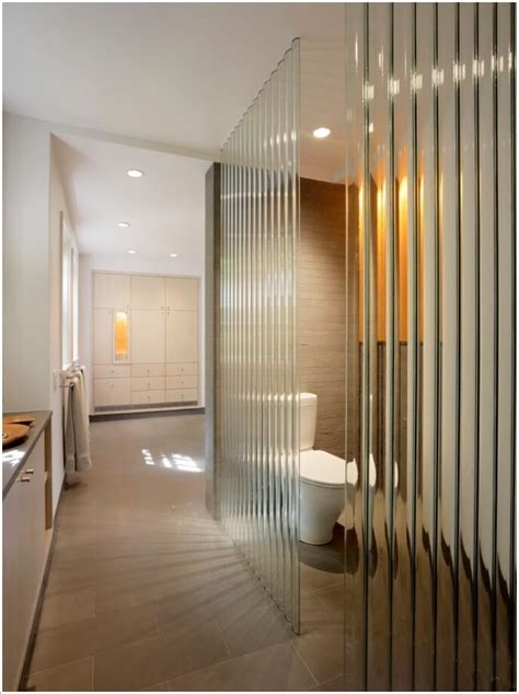 10 Amazing Bathroom Partition Options You Will Admire