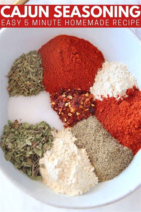 Best Homemade Cajun Seasoning Recipe