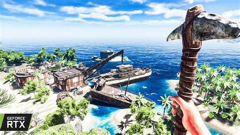 Dia Chegamos Na Ilha Cheia De Barcos Stranded Deep Em K Fps