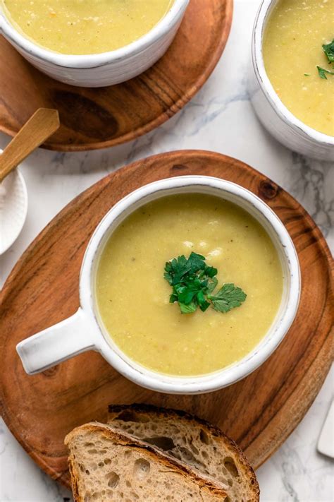 Potato Soup With Parsnip And Leek Recipe Elle Republic