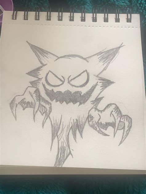 my haunter drawing : r/pokemon