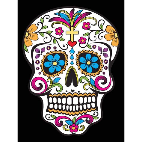 Day Of The Dead Skull Poster