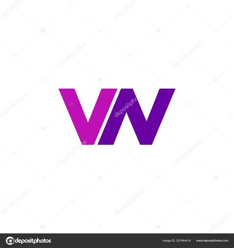 VN Letter Logo Design Vector Stock Vector By Drijimedia 327444414