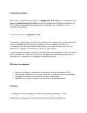 Foro Docx Estimado A Estudiante Bienvenido A La Evaluaci N De La