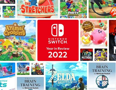 Nintendo Switch Παρουσιάζει το Year In Review 2022 Δείτε τι παίξατε